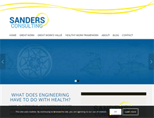 Tablet Screenshot of katherinesandersconsulting.com